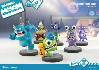 Figurine mini egg attack monsters inc display (6)